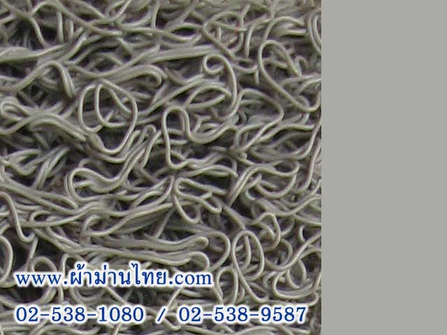 pvc22 พรมดักฝุ่นสีเทาอ่อน